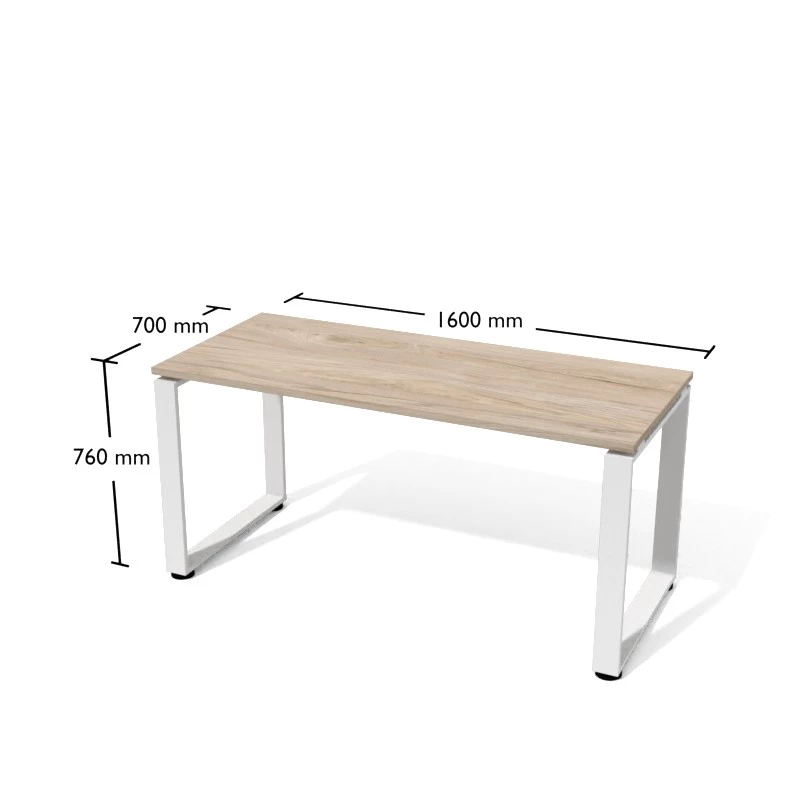 Nowoczesne biurko do biura lub domu. Na stelażu metalowym. Pesponet Kielce