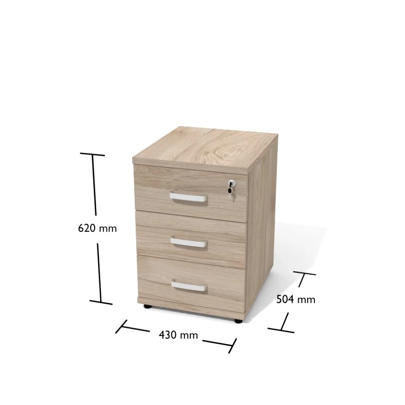 Rysunek kontenera wraz z wymiarami