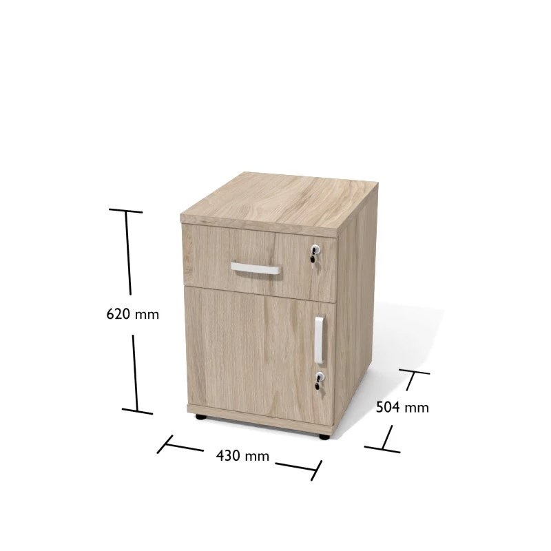 Rysunek kontenera wraz z wymiarami