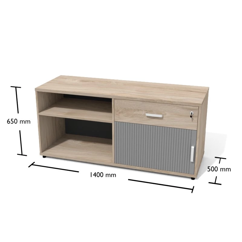 Rysunek kontenera wraz z wymiarami