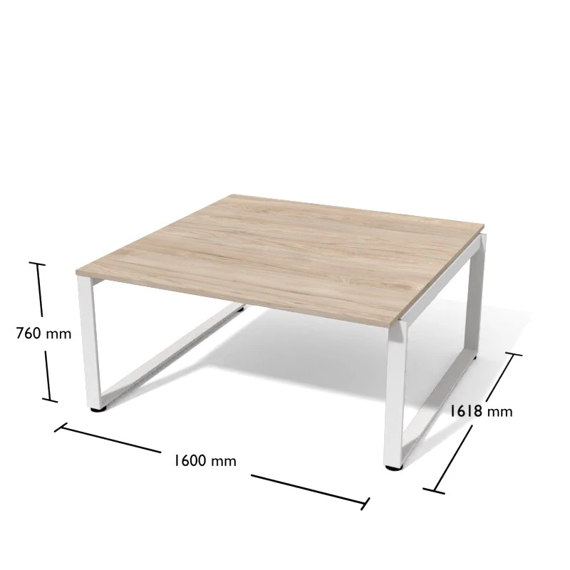 Rysunek stołu konferencyjnego wraz z wymiarami